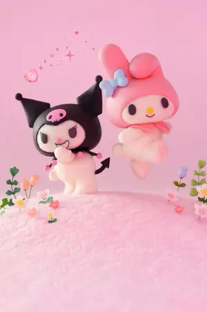 My Melody and Kuromi